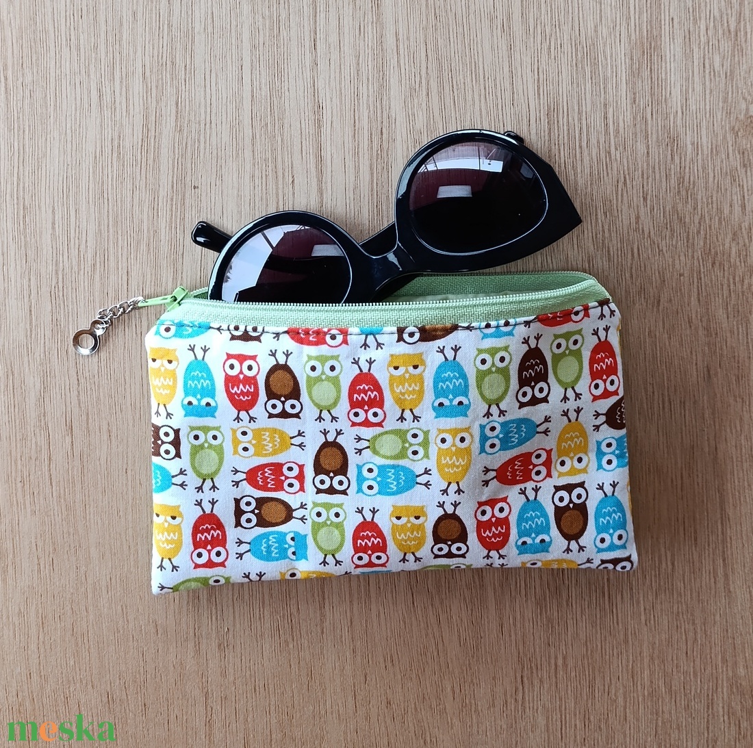 Kézzel készült pamut neszesszer � sokoldalú tolltartó, kártyatartó vagy szemüvegtok - táska & tok - pénztárca & más tok - szemüvegtok - Meska.hu