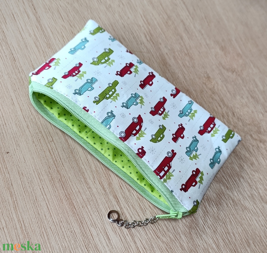 Kézzel készült pamut neszesszer � sokoldalú tolltartó, kártyatartó vagy szemüvegtok - táska & tok - pénztárca & más tok - szemüvegtok - Meska.hu