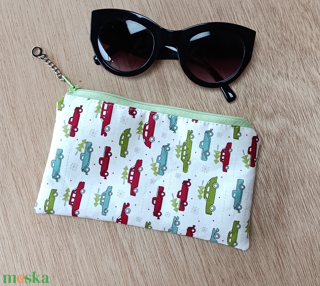 Kézzel készült pamut neszesszer � sokoldalú tolltartó, kártyatartó vagy szemüvegtok - táska & tok - pénztárca & más tok - szemüvegtok - Meska.hu