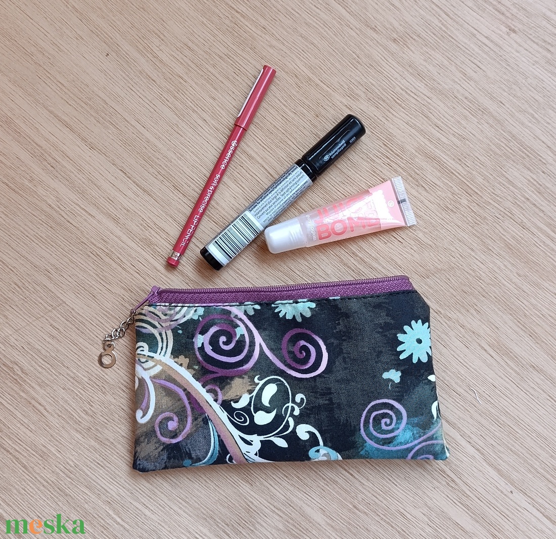 Kézzel készült pamut neszesszer � sokoldalú tolltartó, szemüvegtok vagy pénztárca - táska & tok - pénztárca & más tok - zsebkendőtartó tok - Meska.hu