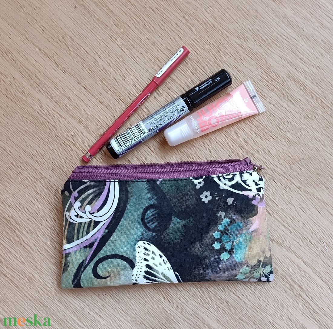 Kézzel készült pamut neszesszer � sokoldalú tolltartó, szemüvegtok vagy pénztárca - táska & tok - pénztárca & más tok - zsebkendőtartó tok - Meska.hu