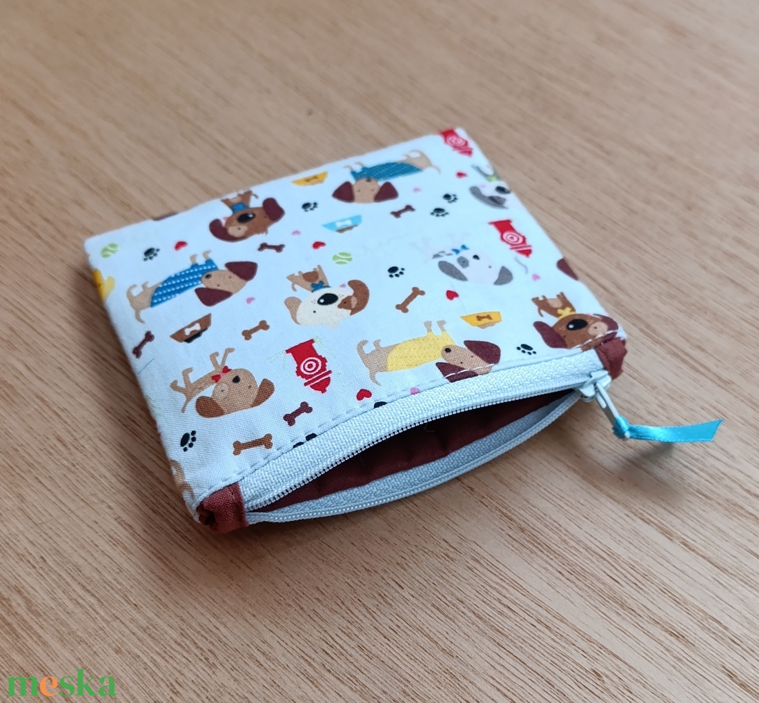 Kézzel készült pamut neszesszer � sokoldalú tok, kártyatartó - táska & tok - pénztárca & más tok - fülhallgató tok  - Meska.hu