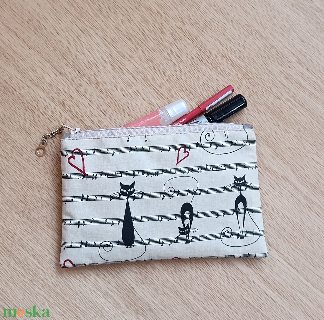 Cicás neszesszer � sokoldalú tolltartó, szemüvegtok vagy mobiltok - táska & tok - pénztárca & más tok - fülhallgató tok  - Meska.hu
