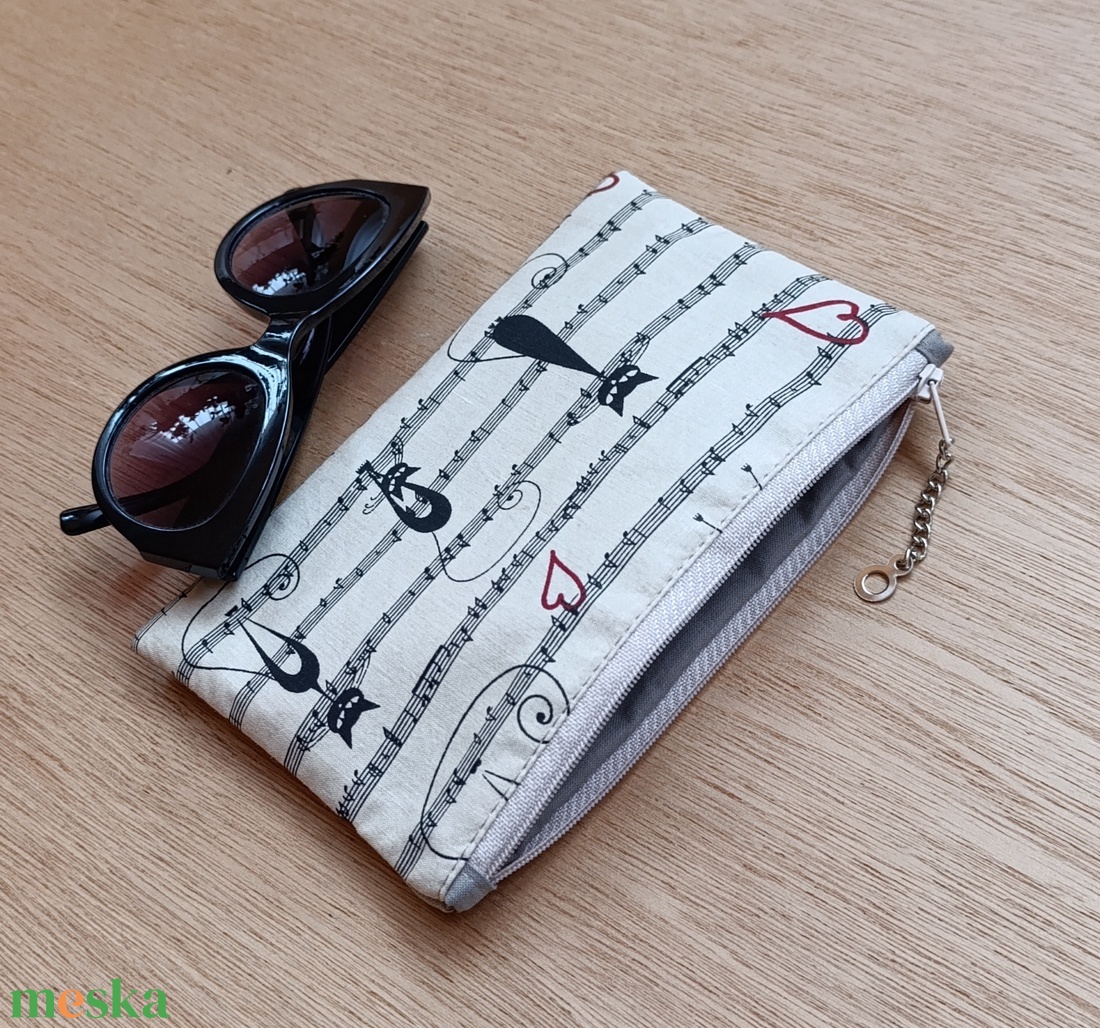 Cicás neszesszer � sokoldalú tolltartó, szemüvegtok vagy mobiltok - táska & tok - pénztárca & más tok - fülhallgató tok  - Meska.hu