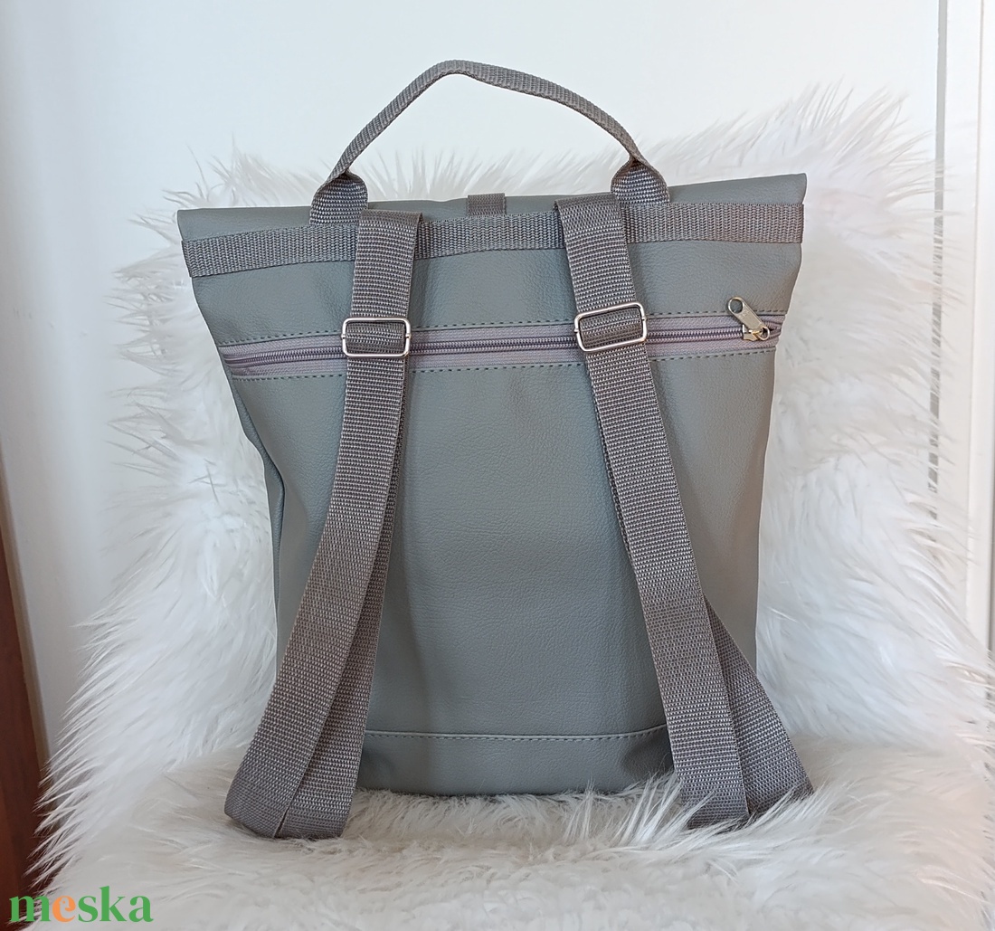 Balaton rolltop hátizsák  - táska & tok - hátizsák - roll top hátizsák - Meska.hu