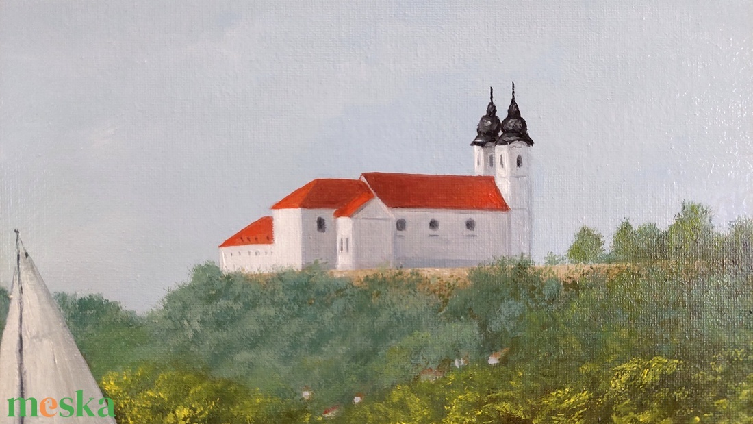 Vitorlások a tavon - festmény - művészet - festmény - olajfestmény - Meska.hu Vitorlások a tavon - festmény - művészet - festmény - olajfestmény - Meska.hu