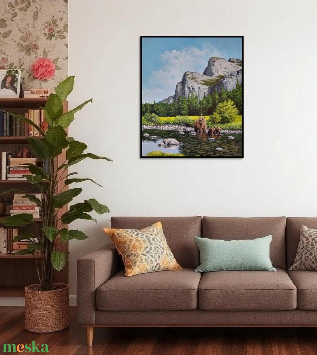 Yosemite - festmény - művészet - festmény - akril - Meska.hu