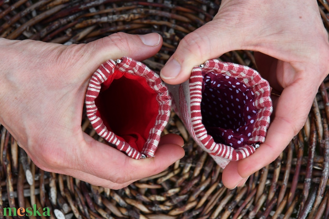 Pikk-pakk záras pénztárca, 8,5x12cm - táska & tok - pénztárca & más tok - aprópénztartó - Meska.hu