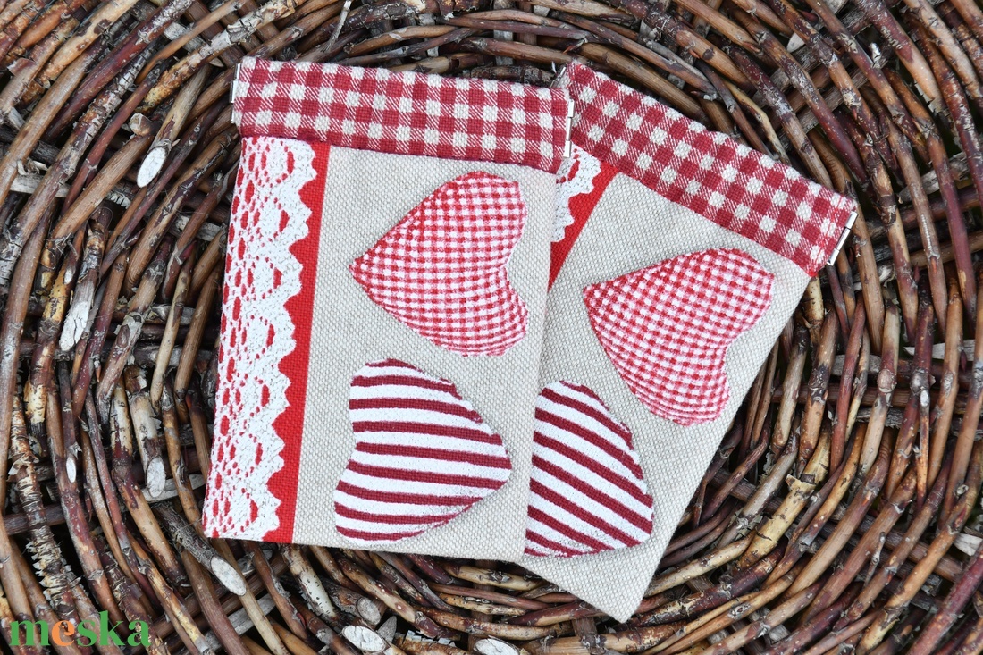 Pikk-pakk záras pénztárca, 8,5x12cm - táska & tok - pénztárca & más tok - aprópénztartó - Meska.hu