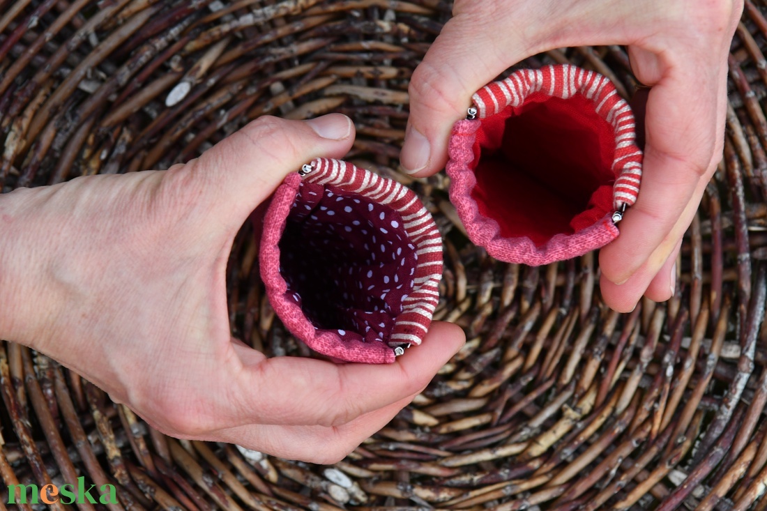 Pikk-pakk záras pénztárca, 8,5x12cm - táska & tok - pénztárca & más tok - aprópénztartó - Meska.hu