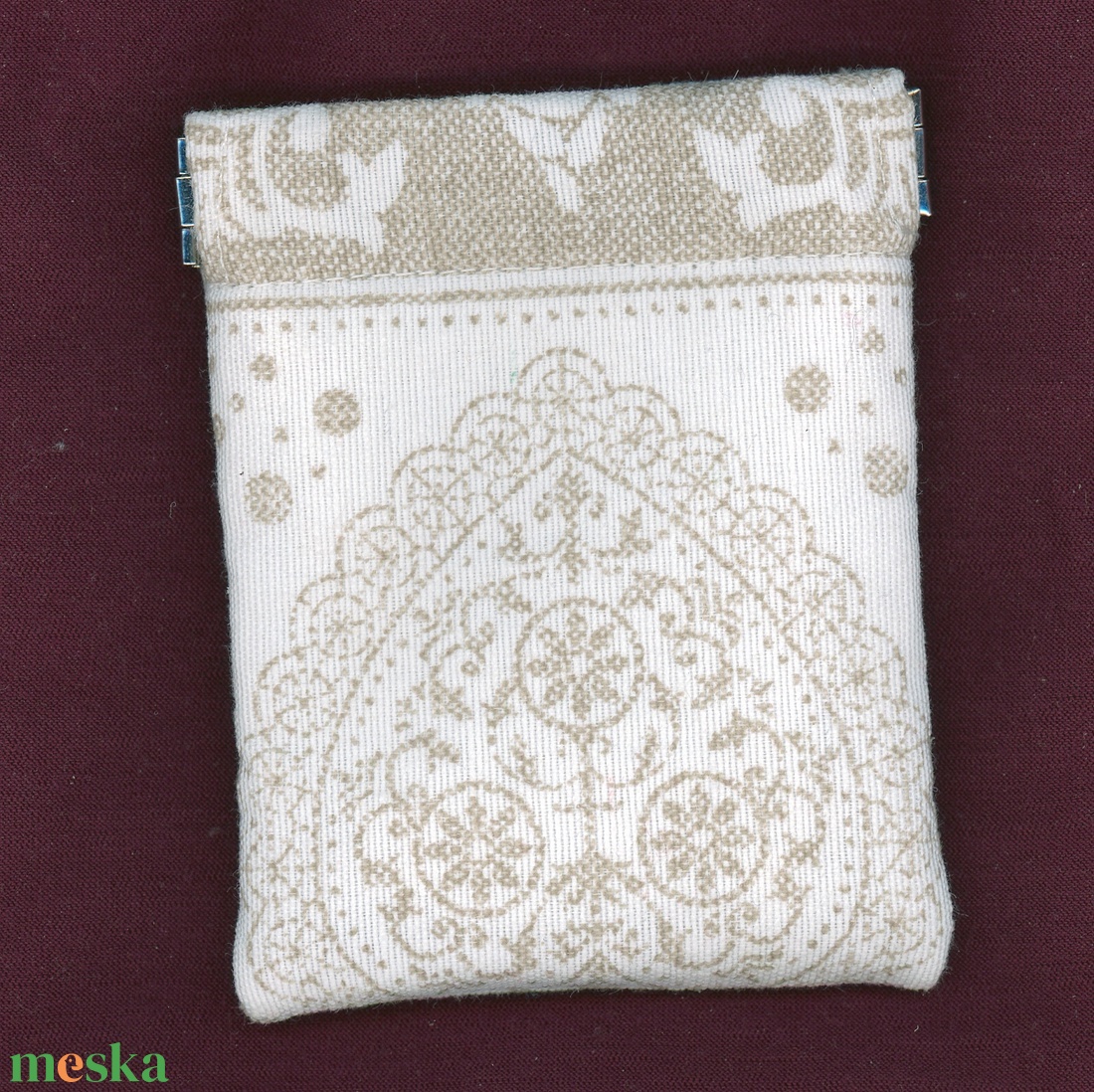 Pikk-pakk záras pénztárca, 8,5x10cm - táska & tok - pénztárca & más tok - aprópénztartó - Meska.hu