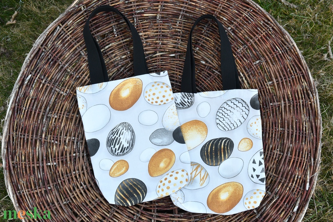 Textiltáska, 24x31cm  - táska & tok - bevásárlás & shopper táska - shopper, textiltáska, szatyor - Meska.hu