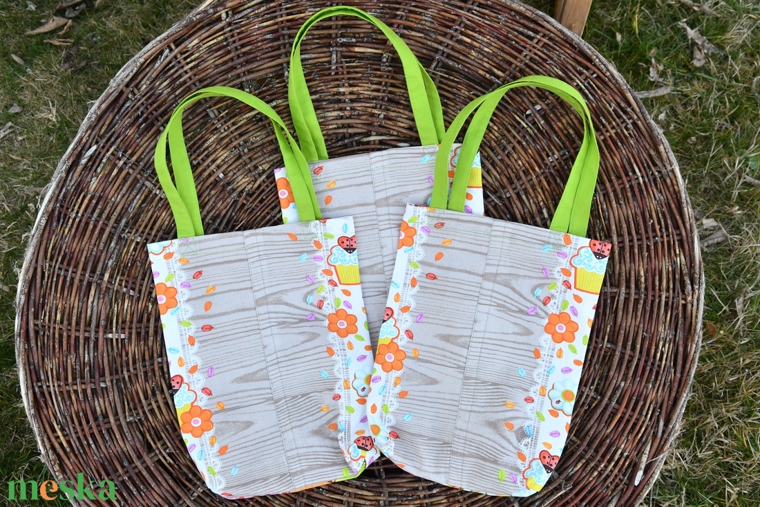 Textiltáska, 24x31cm  - táska & tok - bevásárlás & shopper táska - shopper, textiltáska, szatyor - Meska.hu