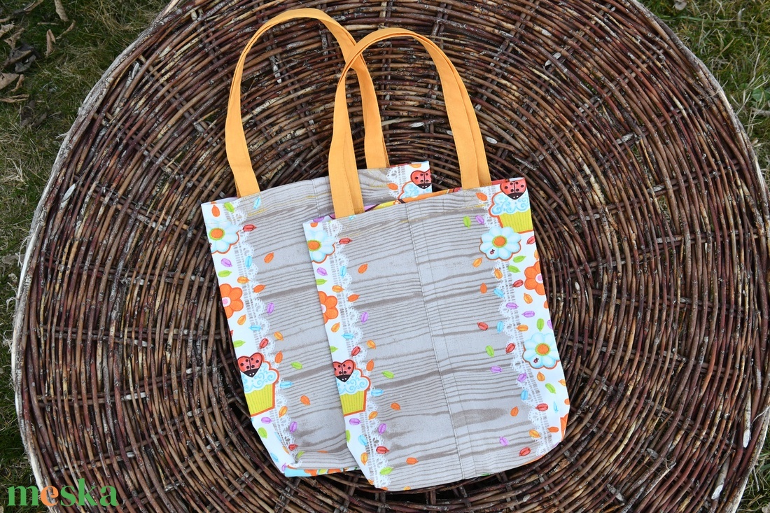 Textiltáska, 24x31cm  - táska & tok - bevásárlás & shopper táska - shopper, textiltáska, szatyor - Meska.hu