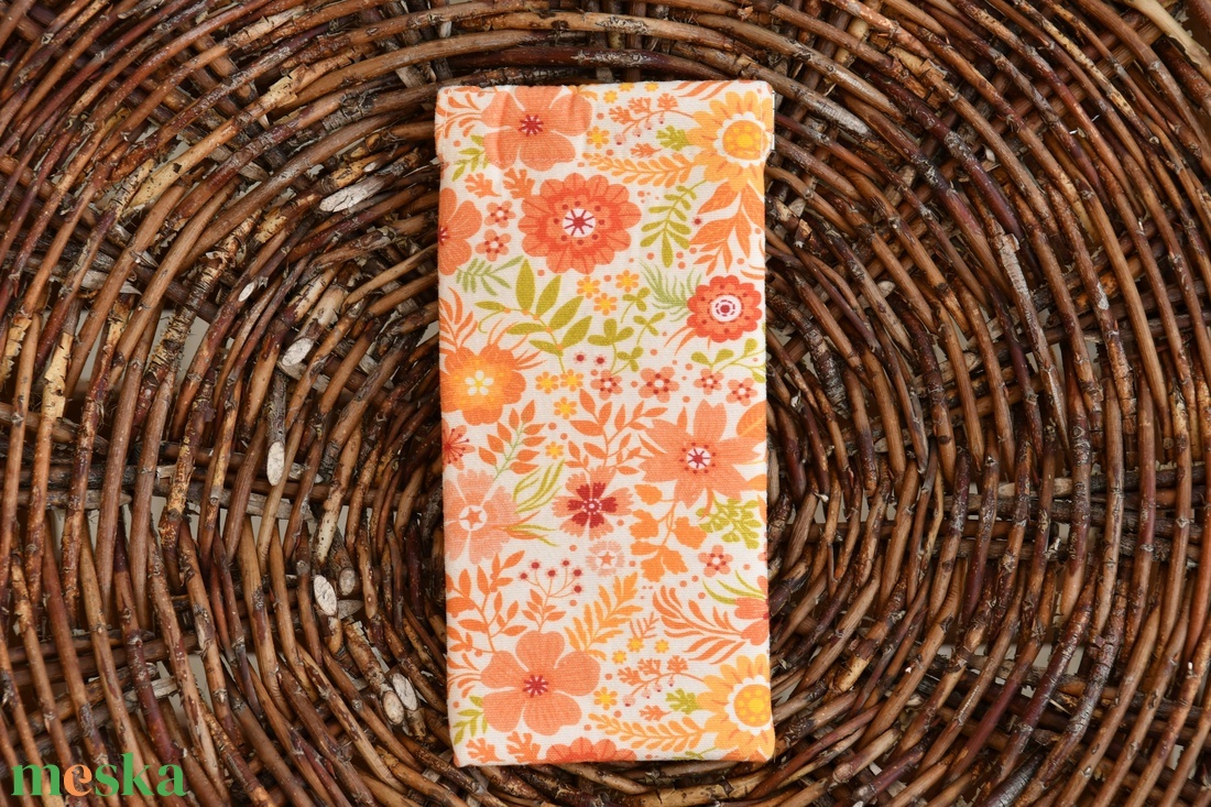 Virágos szemüvegtok több színben, 9x18cm, pikk-pakk zárral - táska & tok - pénztárca & más tok - szemüvegtok - Meska.hu