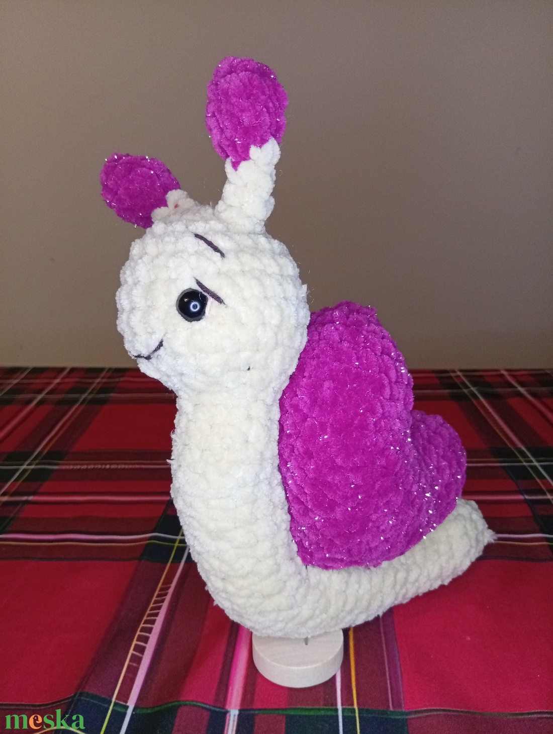 Csiga puha - játék & sport - plüssállat & játékfigura - csiga - Meska.hu