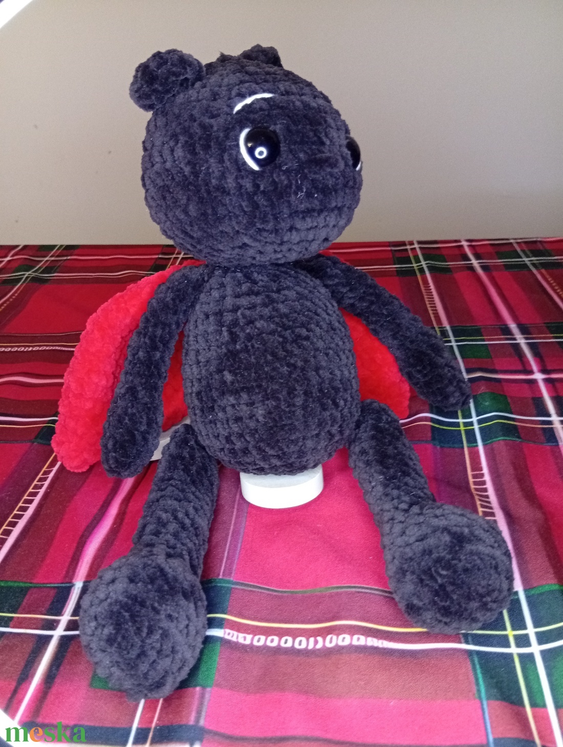 Katicabogár puha - játék & sport - plüssállat & játékfigura - más figura - Meska.hu