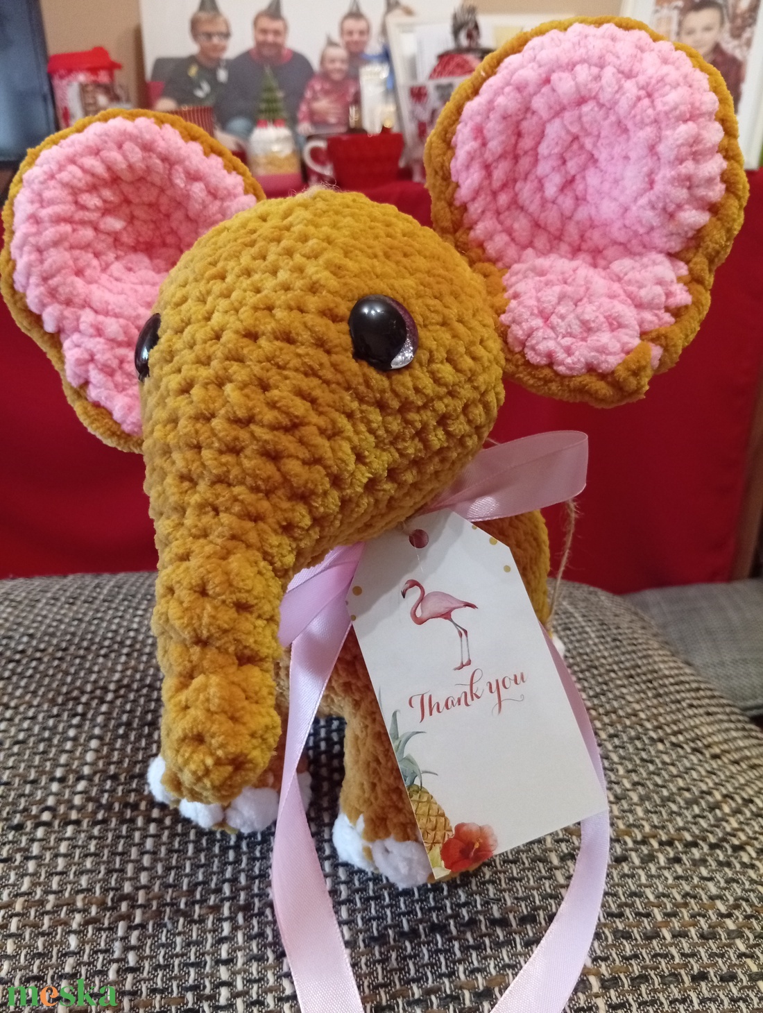 Elefánt puha - játék & sport - plüssállat & játékfigura - elefánt - Meska.hu