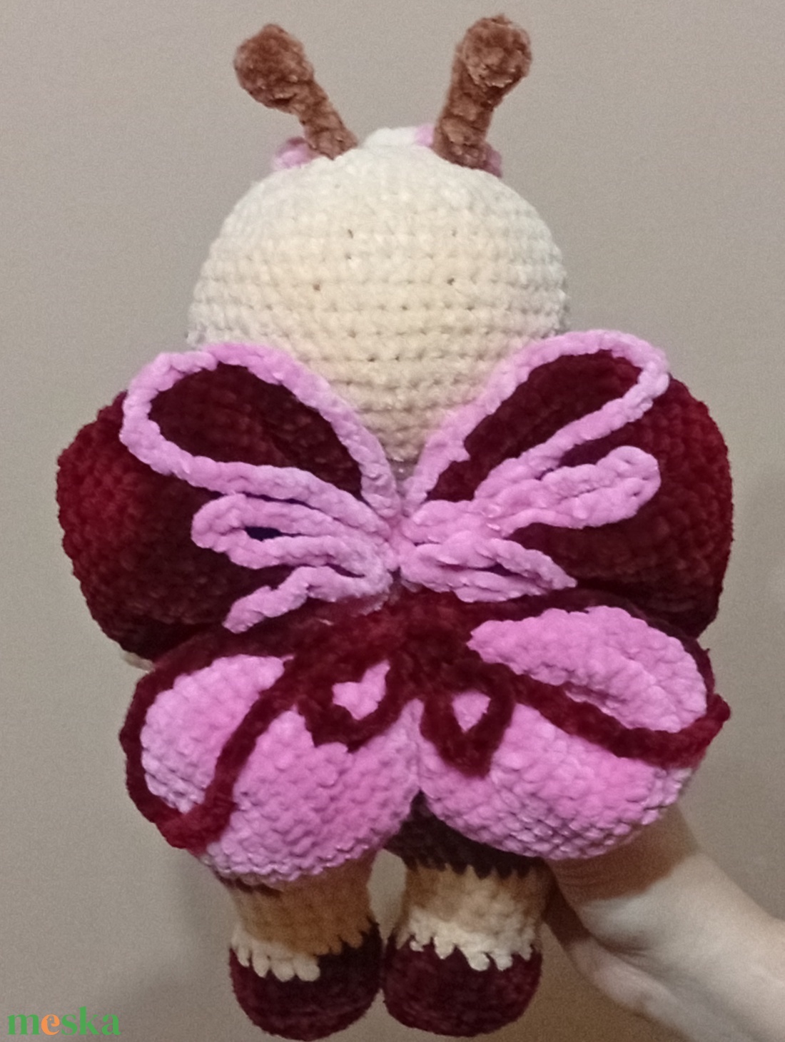 Lepke lány - játék & sport - plüssállat & játékfigura - pillangó - Meska.hu