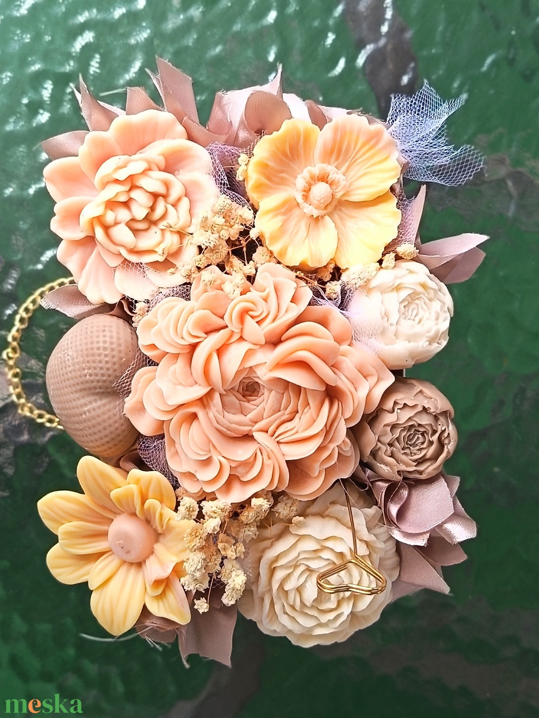 Anyák napi virágbox - otthon & életmód - virágdekoráció - virágok - virágbox - Meska.hu