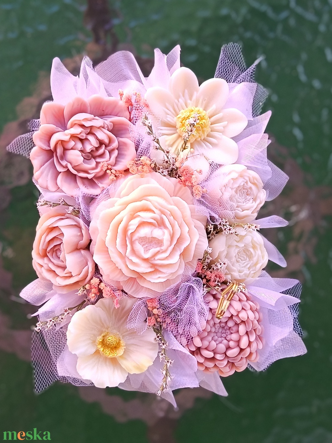 Anyák napi virágbox - otthon & életmód - virágdekoráció - virágok - virágbox - Meska.hu