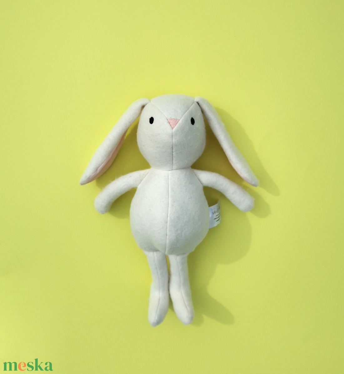 Nyuszi Papa, Öltöztethető baba, 32 cm - játék & sport - plüssállat & játékfigura - nyuszi - Meska.hu