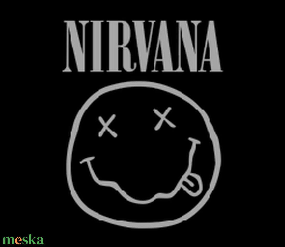 Pólóra vasalható matrica NIRVANA - kellékek & szerszámok - méteráru - felvarrható, vasalható kellék - Meska.hu Pólóra vasalható matrica NIRVANA - kellékek & szerszámok - méteráru - felvarrható, vasalható kellék - Meska.hu