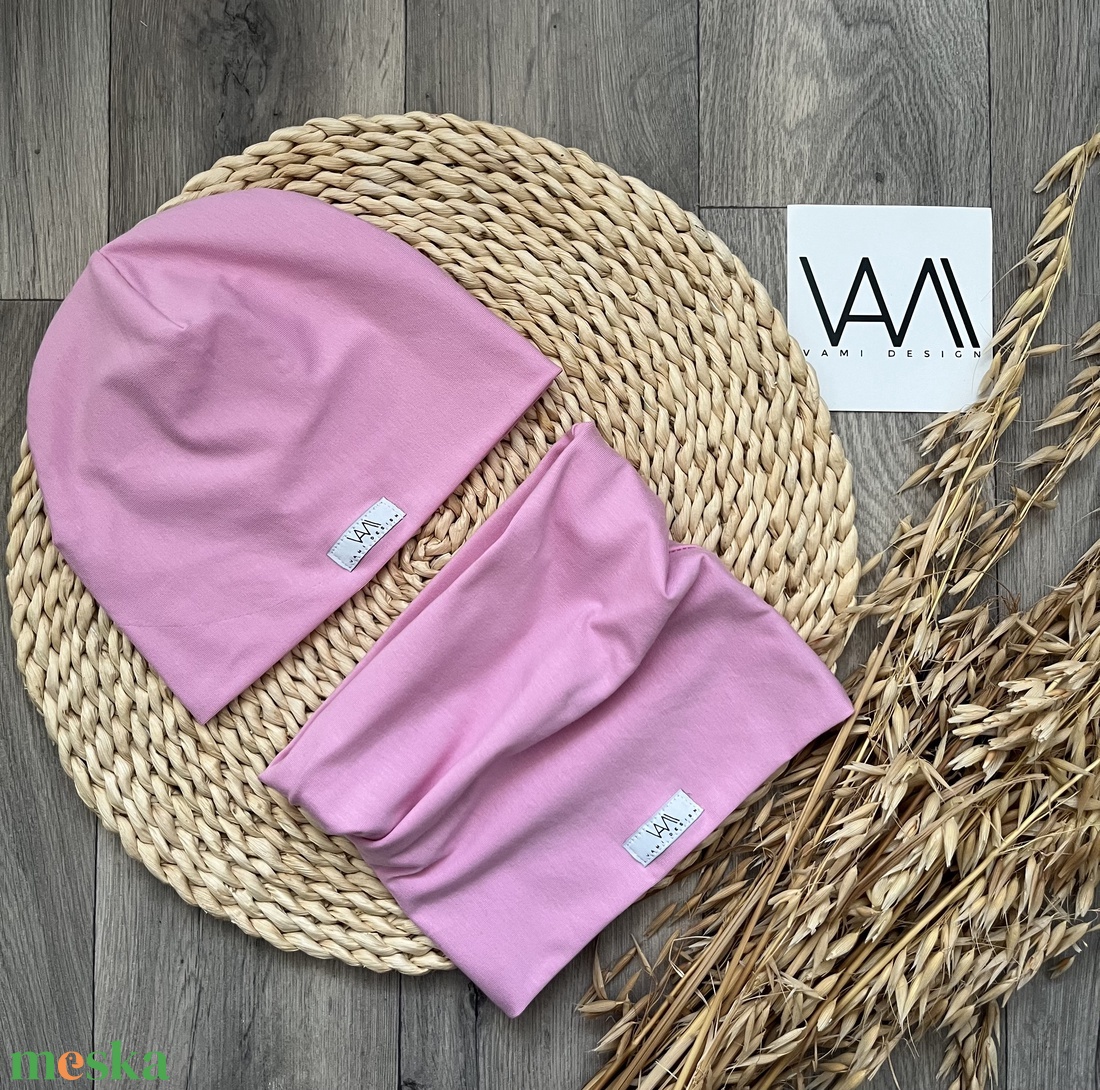 Új VAMI Design sapka/sál szett, több színben és méretben elérhető - baba - mama - babaruházat - babasapka - Meska.hu