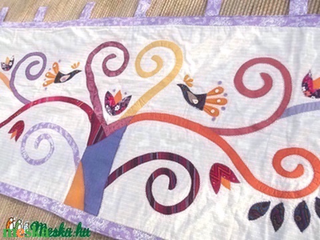 Indásmadaras falikép 200x70 cm - otthon & életmód - Meska.hu