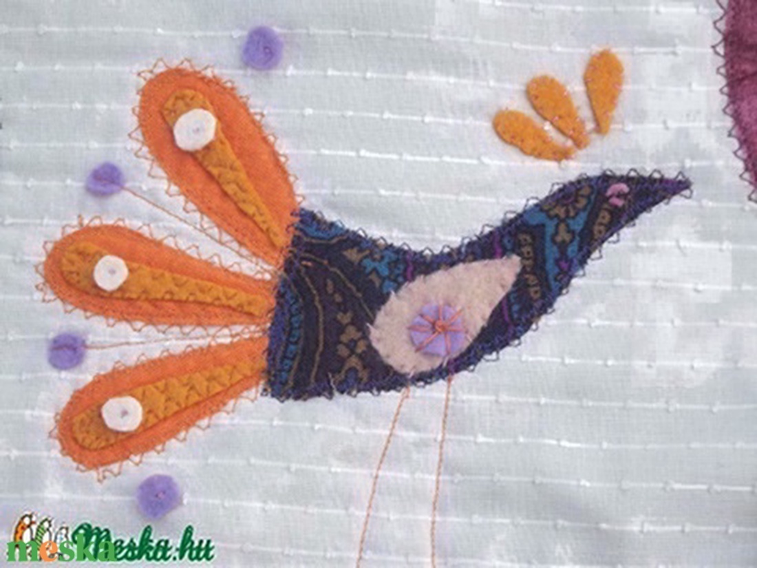 Indásmadaras falikép 200x70 cm - otthon & életmód - Meska.hu