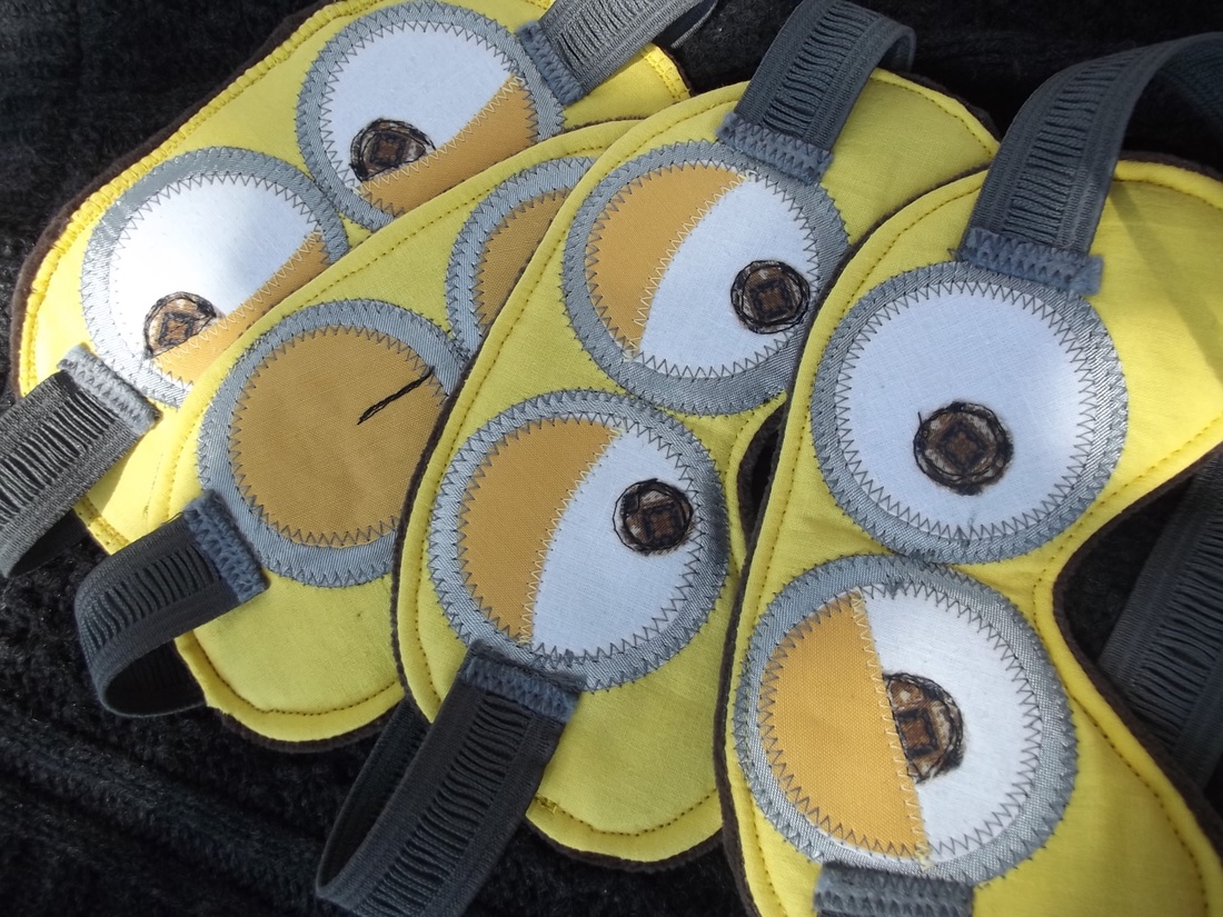 Minionos szemmaszk (alvómaszk) -  - Meska.hu