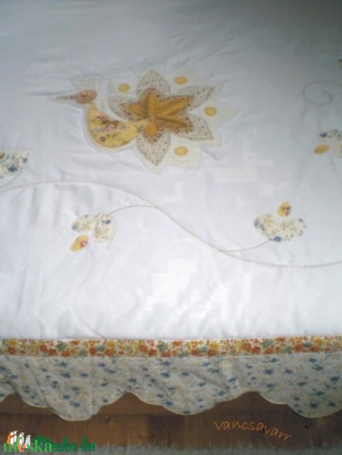 Madaras ágytakaró 220 x 120 cm - otthon & életmód - lakástextil - ágytakaró - Meska.hu