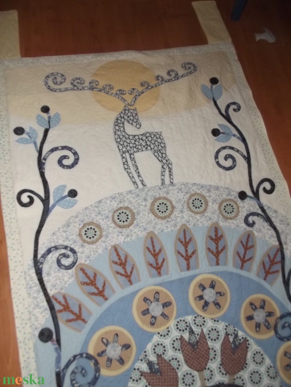 Álló falvédő szarvassal 160 x 100 cm - otthon & életmód - babaszoba, gyerekszoba - falvédő gyerekszobába - Meska.hu Álló falvédő szarvassal 160 x 100 cm - otthon & életmód - babaszoba, gyerekszoba - falvédő gyerekszobába - Meska.hu