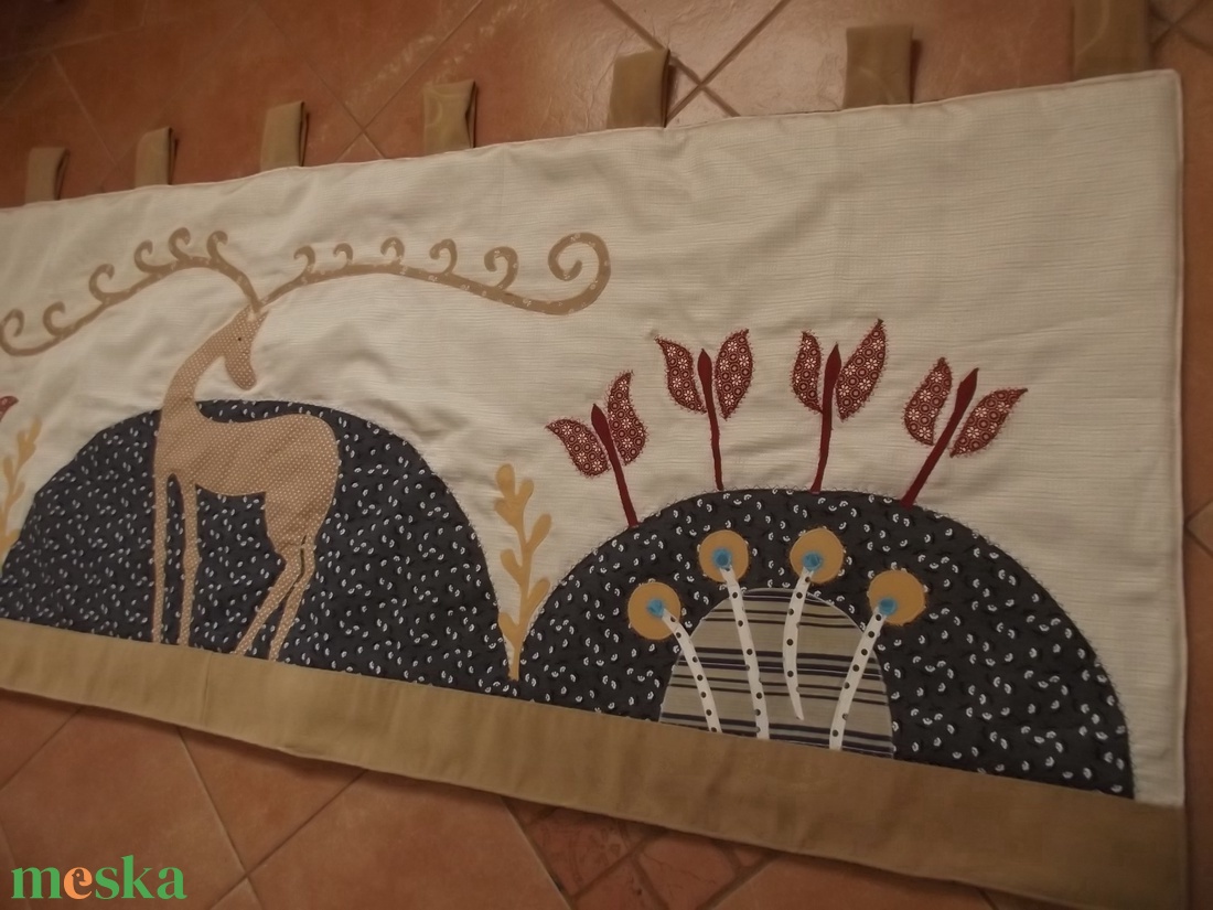 Falvédő szarvassal 200 x 70 cm - otthon & életmód - lakástextil - falvédő - Meska.hu Falvédő szarvassal 200 x 70 cm - otthon & életmód - lakástextil - falvédő - Meska.hu