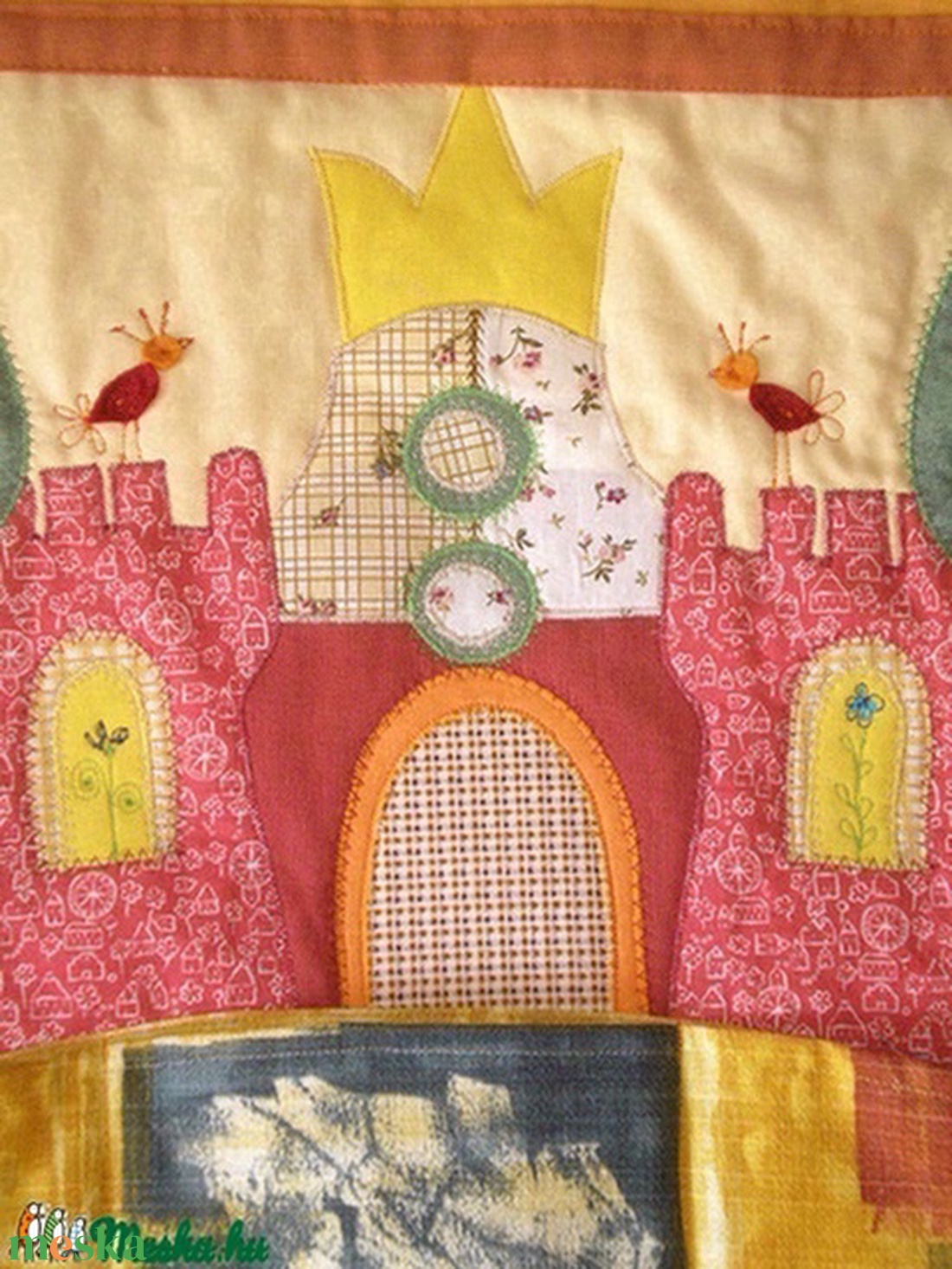 Mesefalvédő, tárolózsebekkel 70 x 60 cm - otthon & életmód - babaszoba, gyerekszoba - falvédő gyerekszobába - Meska.hu Mesefalvédő, tárolózsebekkel 70 x 60 cm - otthon & életmód - babaszoba, gyerekszoba - falvédő gyerekszobába - Meska.hu