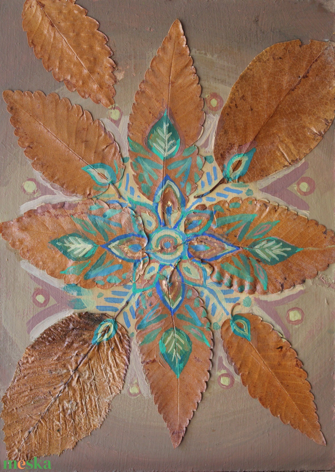 falevél mandala 2 - otthon & életmód - dekoráció - spiritualitás - mandala - Meska.hu falevél mandala 2 - otthon & életmód - dekoráció - spiritualitás - mandala - Meska.hu