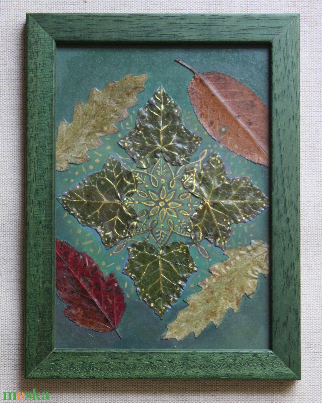 falevél mandala 4 - otthon & életmód - dekoráció - spiritualitás - mandala - Meska.hu falevél mandala 4 - otthon & életmód - dekoráció - spiritualitás - mandala - Meska.hu