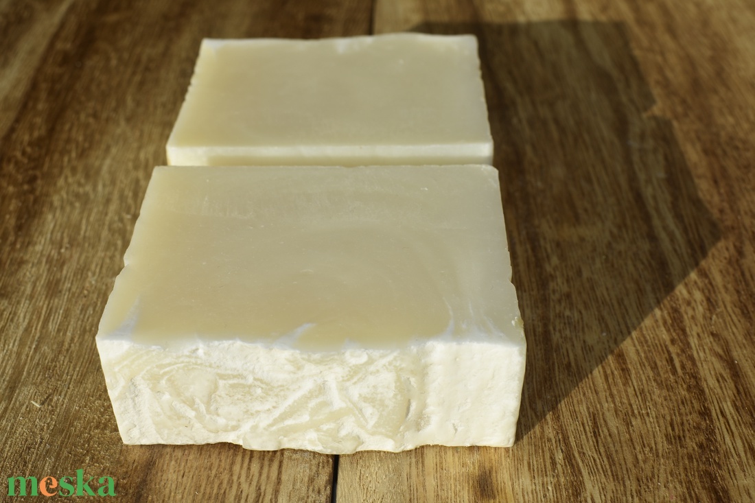Natúr shea vajas szappan - szépségápolás - szappan & fürdés - kézműves szappan - Meska.hu