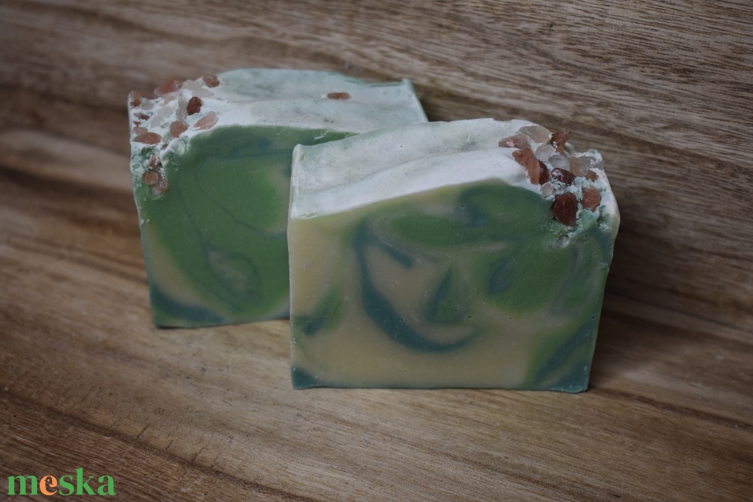 Zöld felfrissülés  130g - szépségápolás - szappan & fürdés - kézműves szappan - Meska.hu
