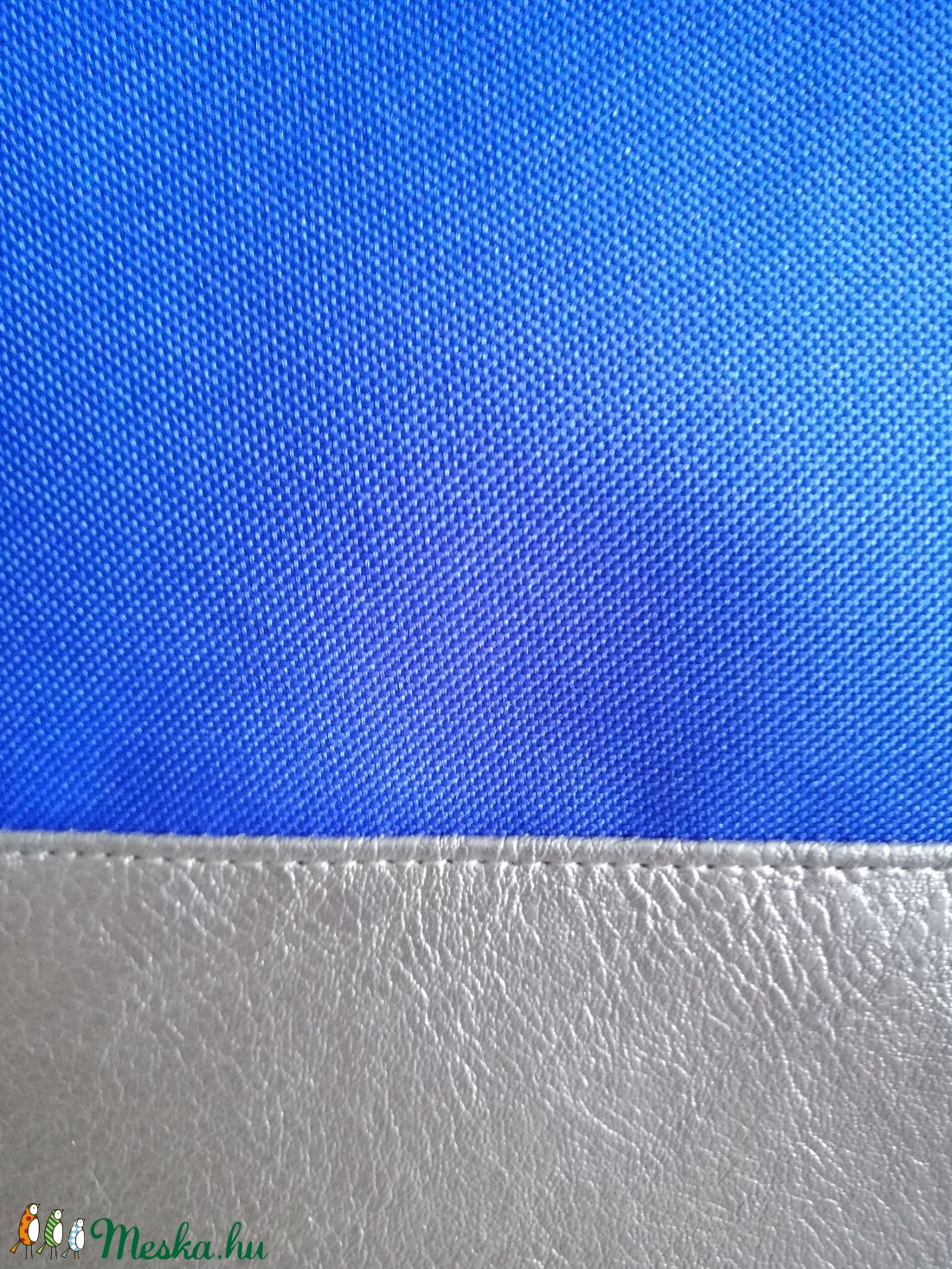 Kék ezüst táska  -  - Meska.hu