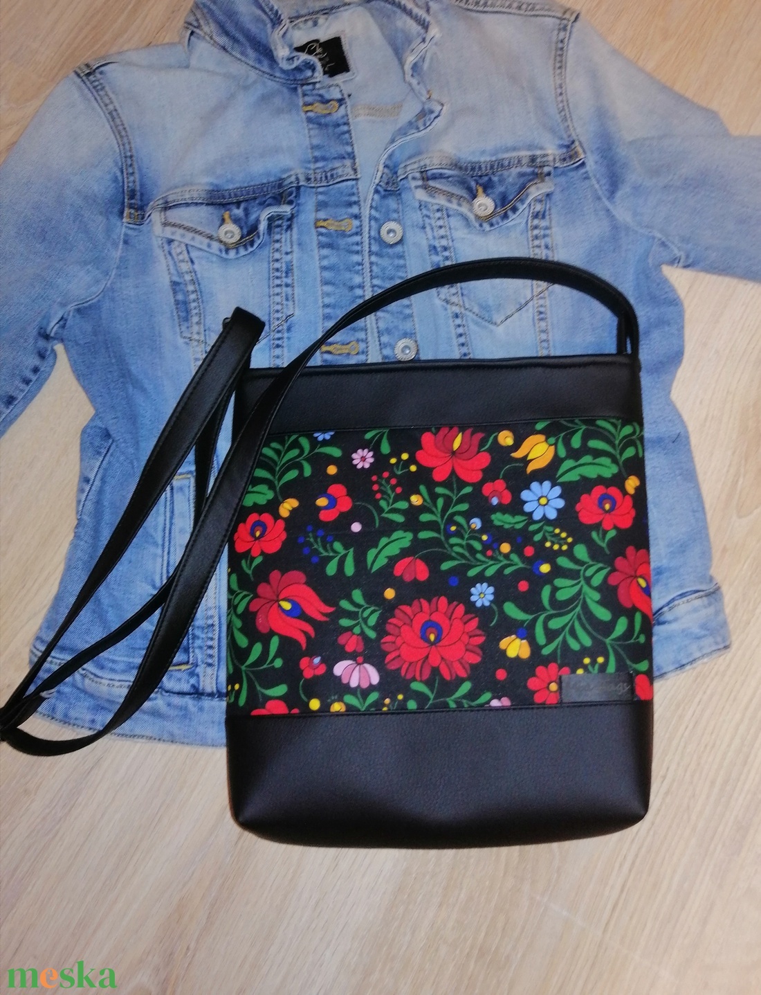 Matyó mintás táska  - táska & tok - kézitáska & válltáska - válltáska - Meska.hu