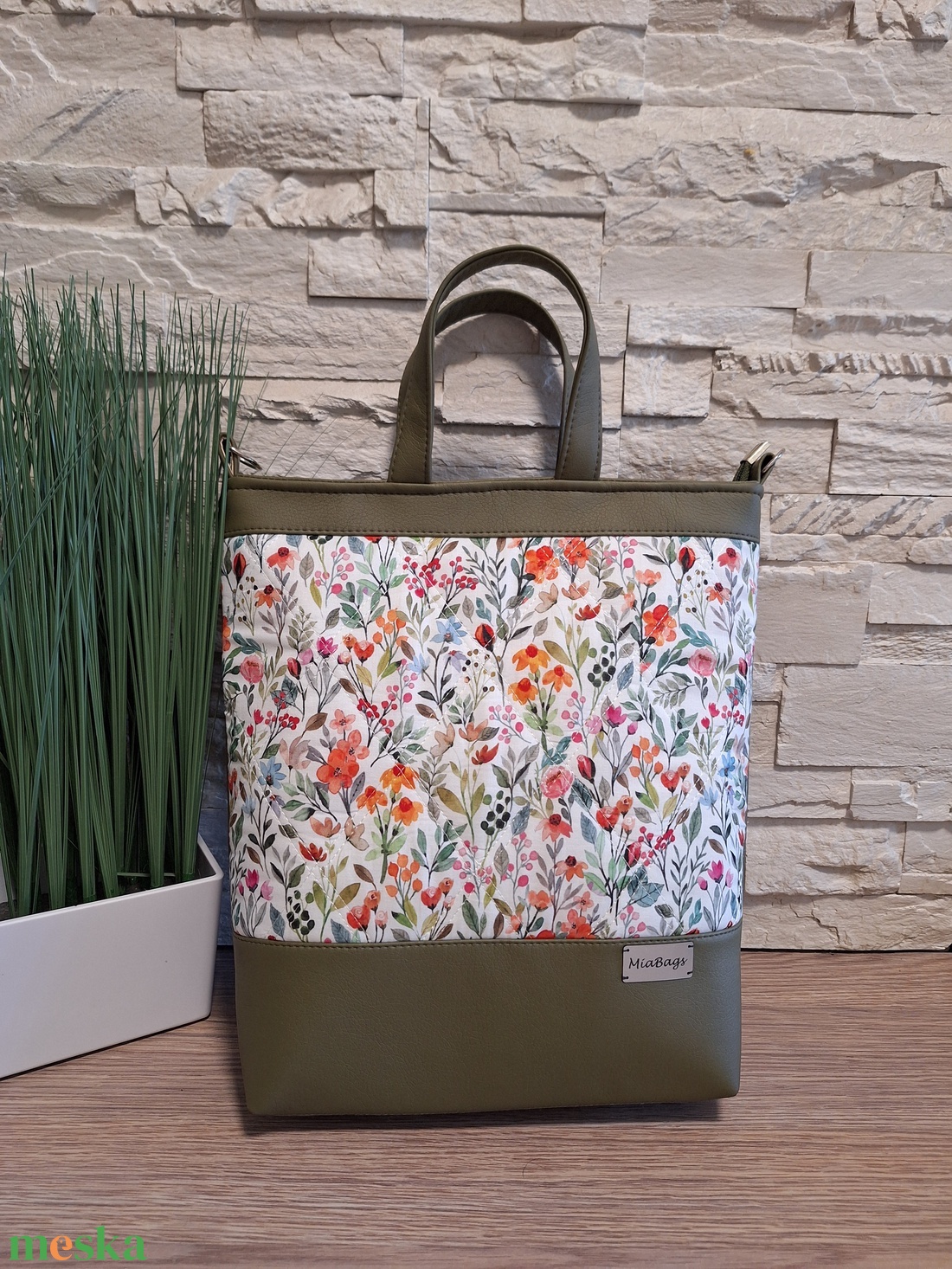Virágos crossbody - táska & tok - kézitáska & válltáska - válltáska - Meska.hu