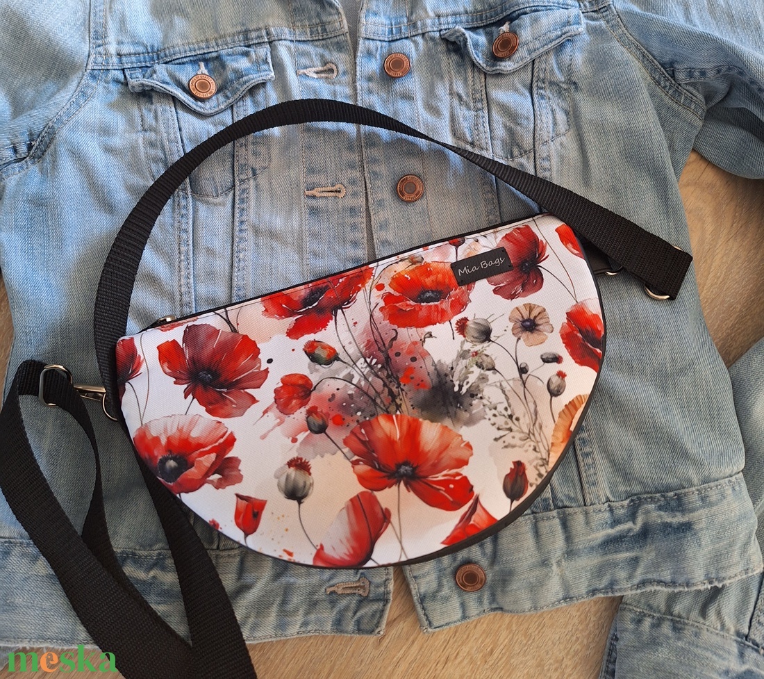 Pipacsos crossbody - táska & tok - kézitáska & válltáska - válltáska - Meska.hu Pipacsos crossbody - táska & tok - kézitáska & válltáska - válltáska - Meska.hu