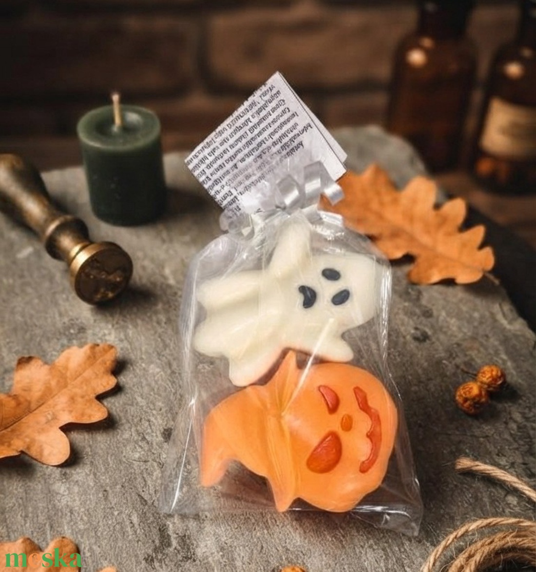 ��� Kézműves Halloween-i Szójaviasz Dekorációk ��� - otthon & életmód - gyertya, illat, aroma - párologtató - Meska.hu