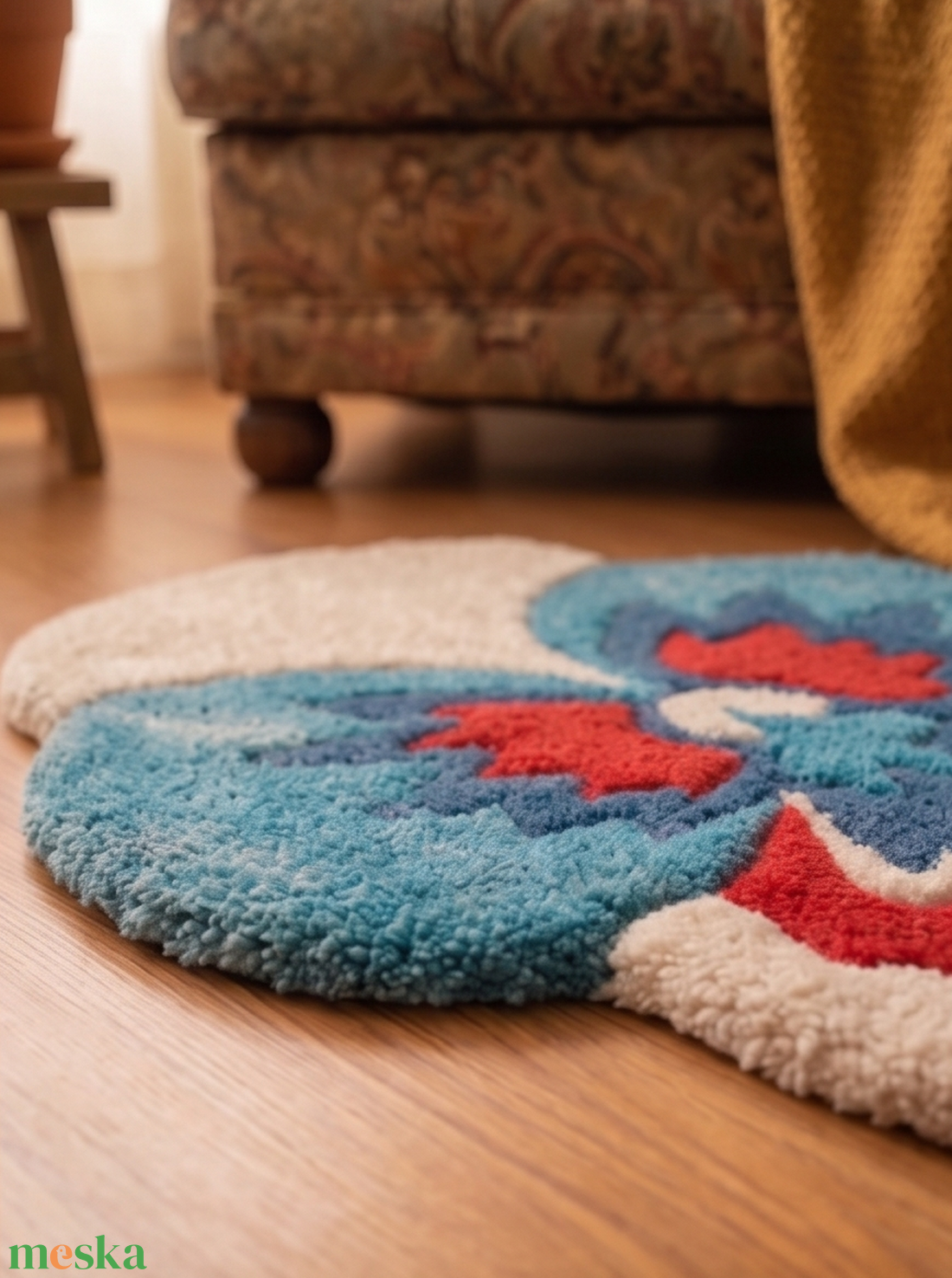 Árvácska tufting rug - otthon & életmód - lakástextil - szőnyeg - más típusú szőnyeg - Meska.hu