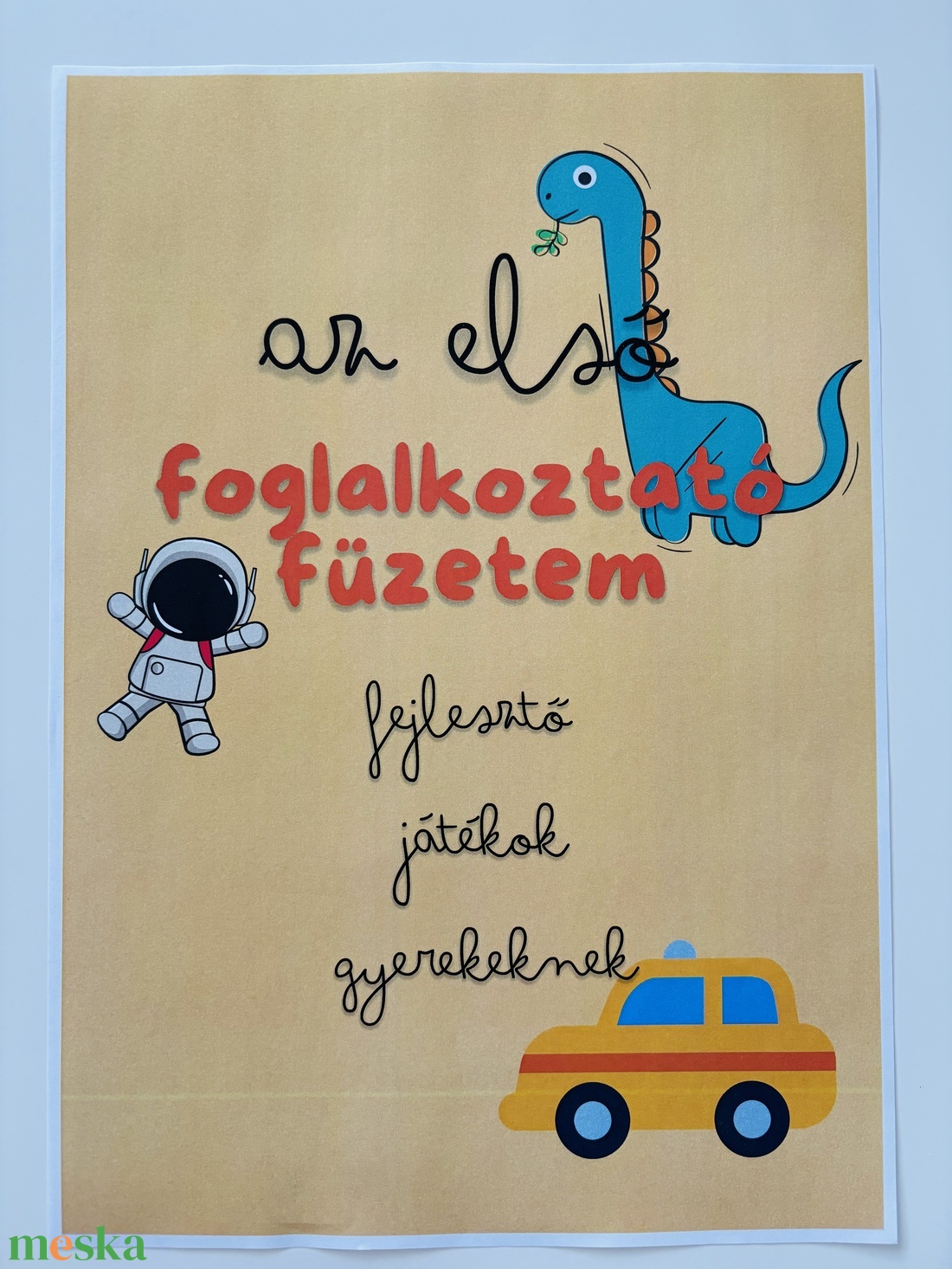 Nyomtatható foglalkoztató füzet -  - Meska.hu