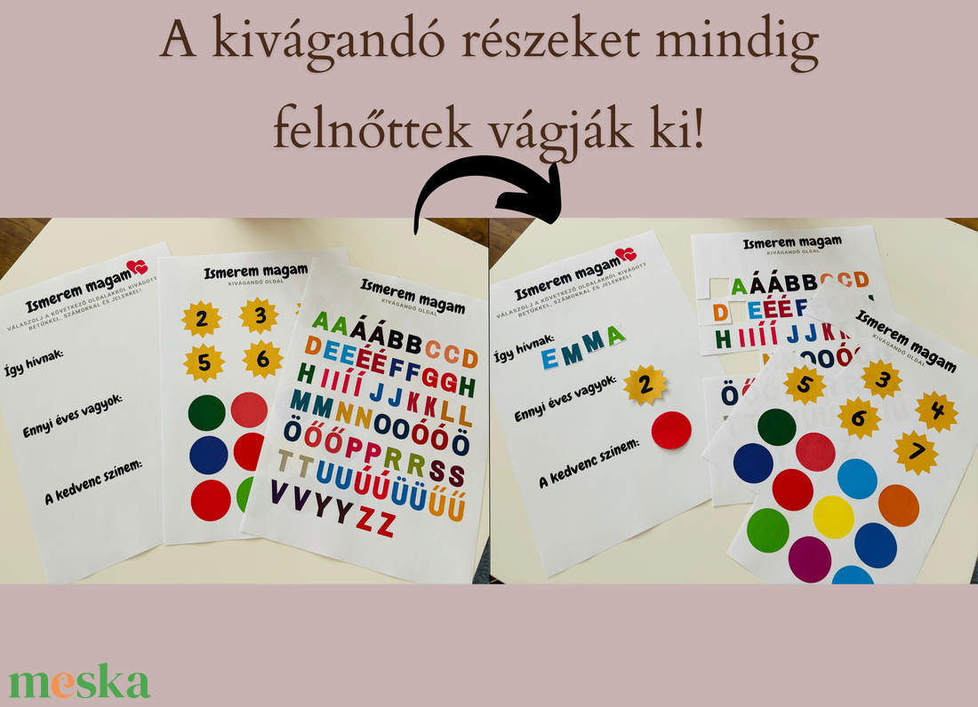 Nyomtatható foglalkoztató füzet -  - Meska.hu