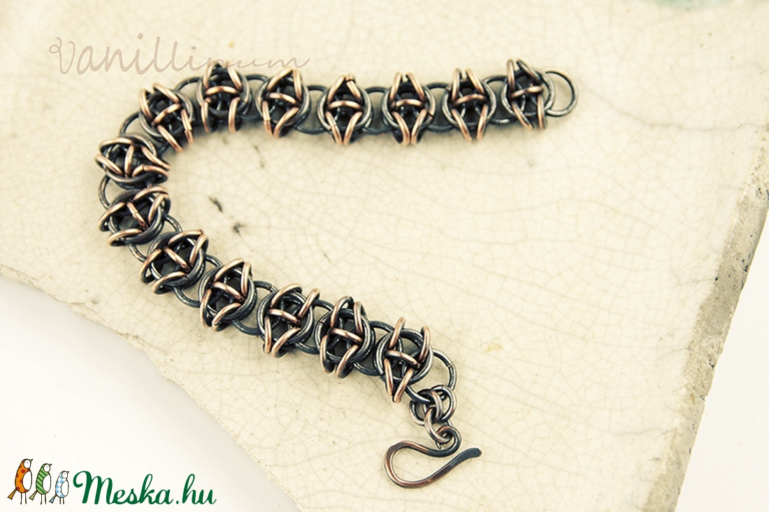 Kelta látomás - férfi, unisex chainmaille karkötő - ékszer - karkötő - lánc karkötő - Meska.hu Kelta látomás - férfi, unisex chainmaille karkötő - ékszer - karkötő - lánc karkötő - Meska.hu