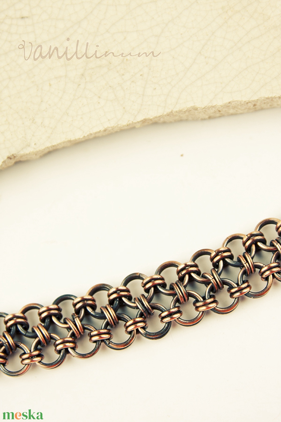 Galahad - chainmaille férfi -unisex vörösréz karkötő - ékszer - karkötő - lánc karkötő - Meska.hu Galahad - chainmaille férfi -unisex vörösréz karkötő - ékszer - karkötő - lánc karkötő - Meska.hu