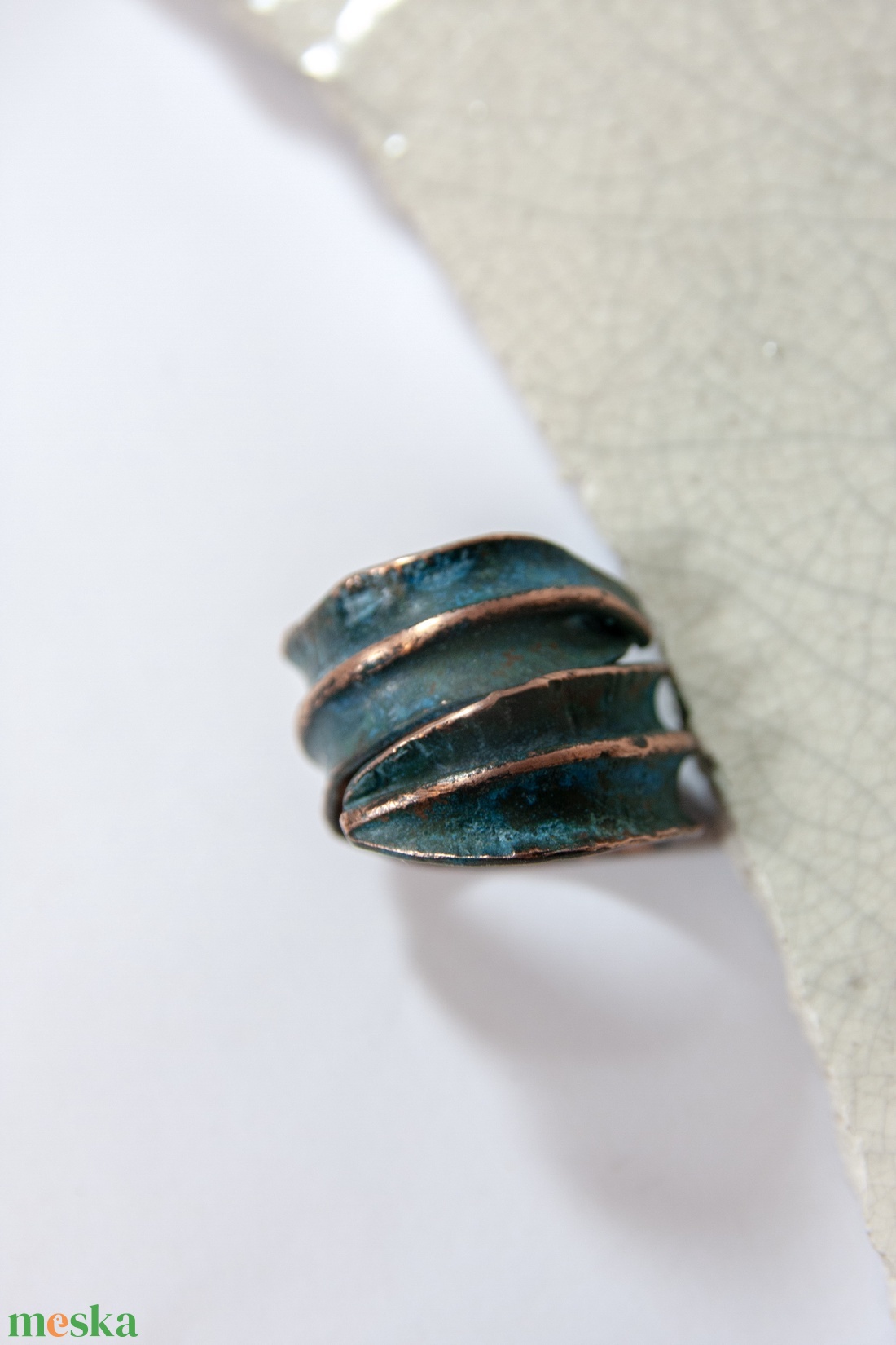 patina - vörösréz szett - ékszer - gyűrű - fonódó gyűrű - Meska.hu patina - vörösréz szett - ékszer - gyűrű - fonódó gyűrű - Meska.hu